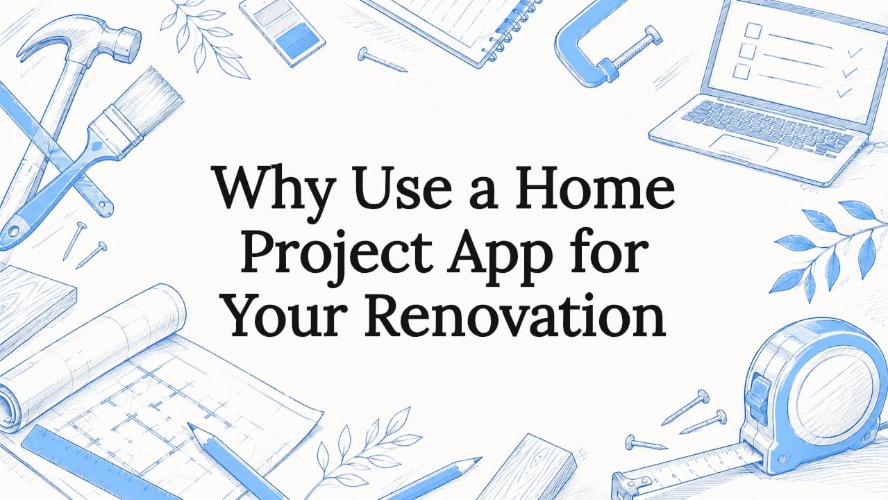 Why Use a Home Project App for Your Renovation