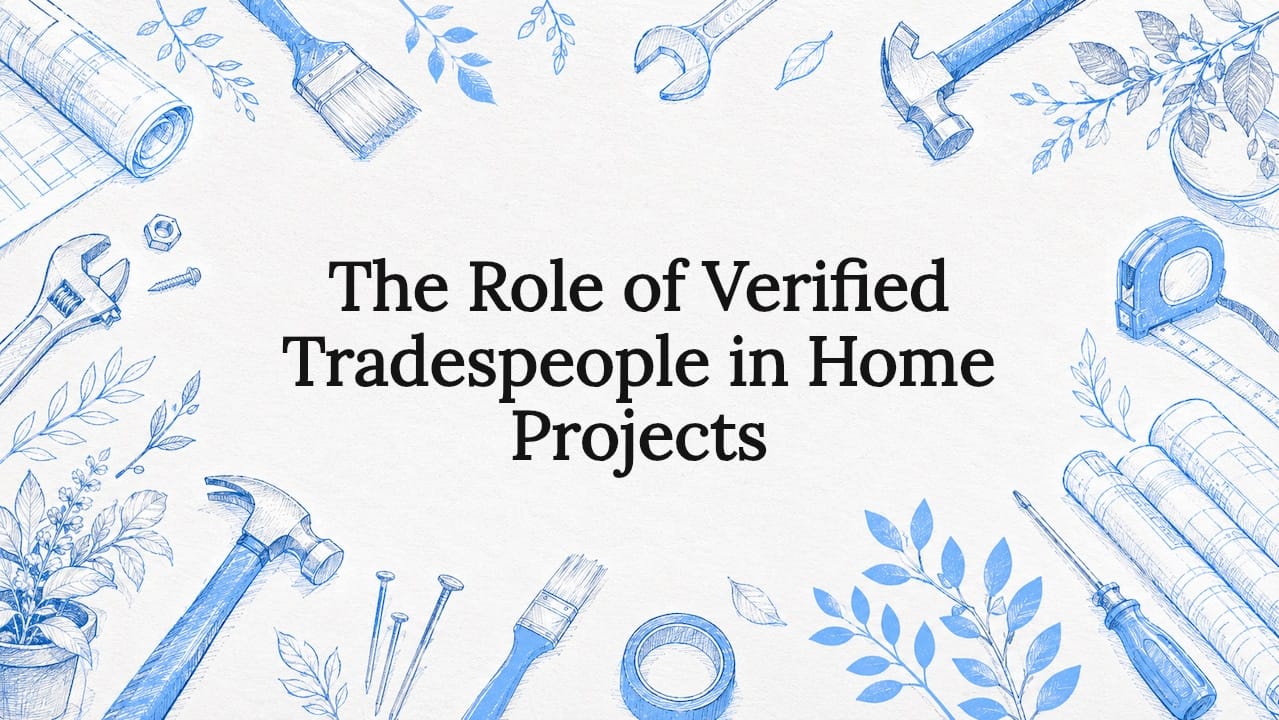 The Role of Verified Tradespeople in Home Projects
