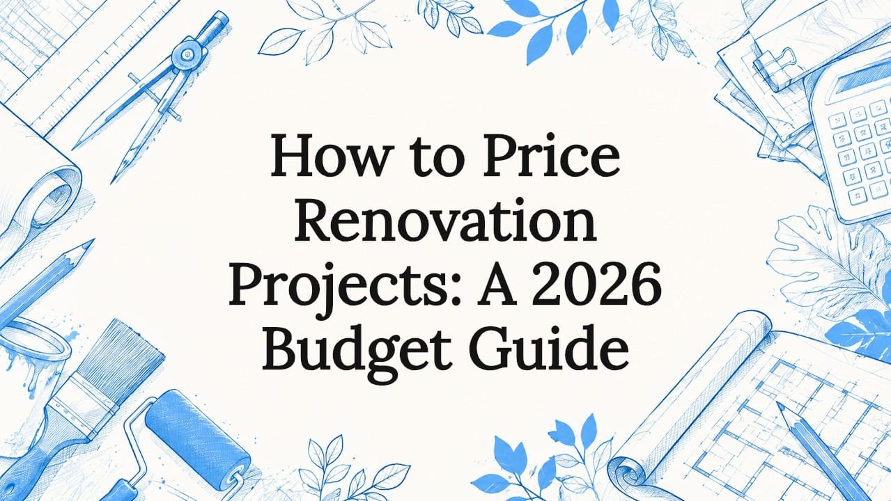 How to Price Renovation Projects: A 2026 Budget Guide