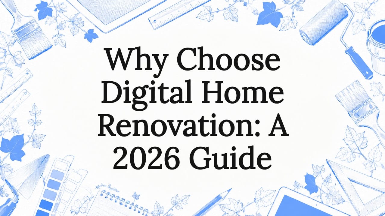 Why Choose Digital Home Renovation: A 2026 Guide