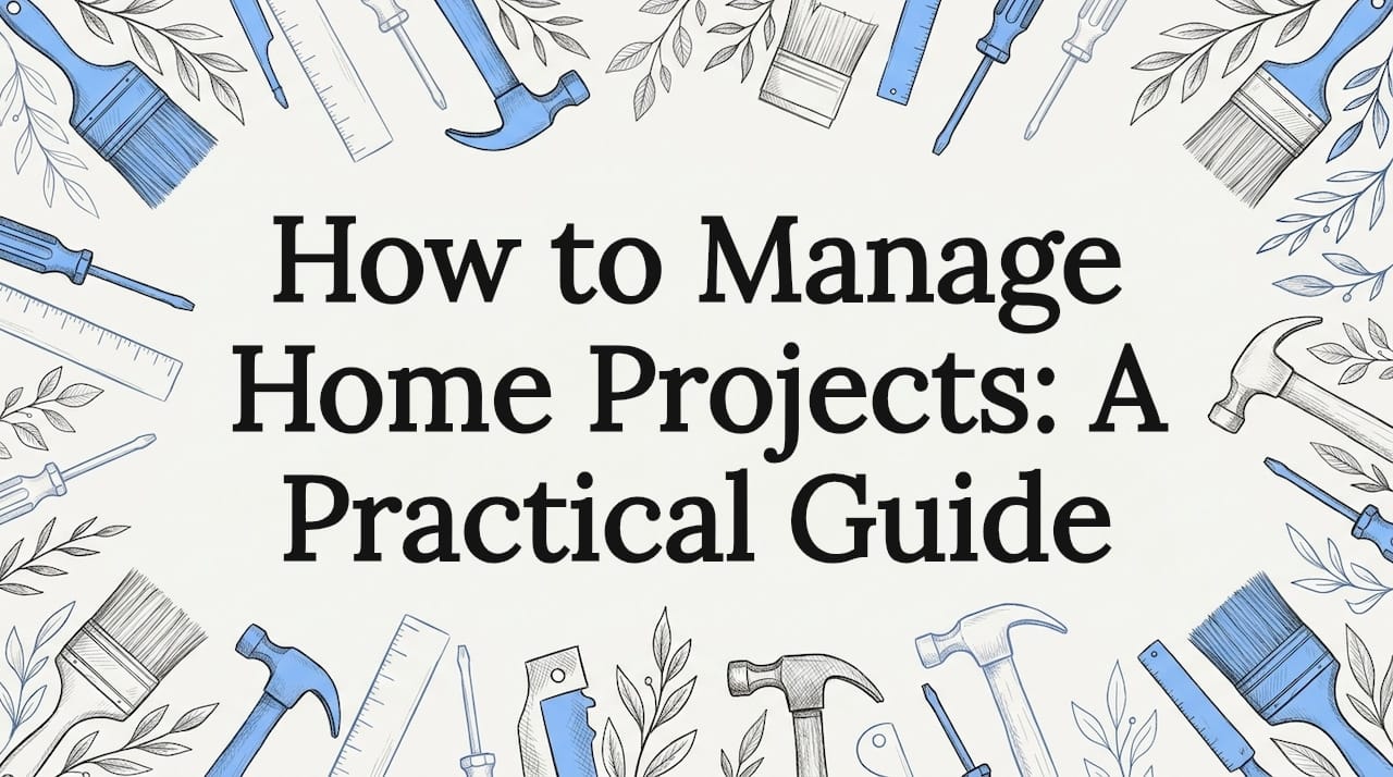 How to Manage Home Projects: A Practical Guide