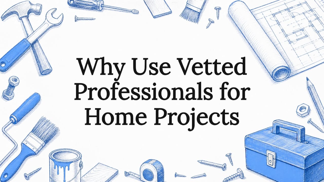 Why Use Vetted Professionals for Home Projects