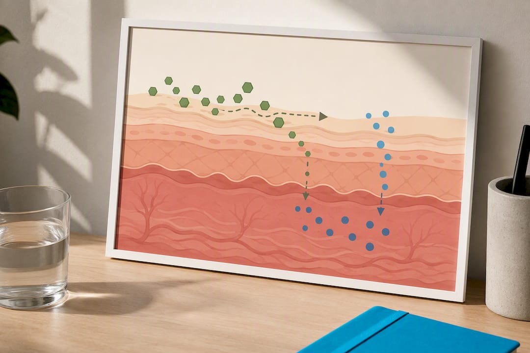 Topical and oral antioxidant pathways in skin
