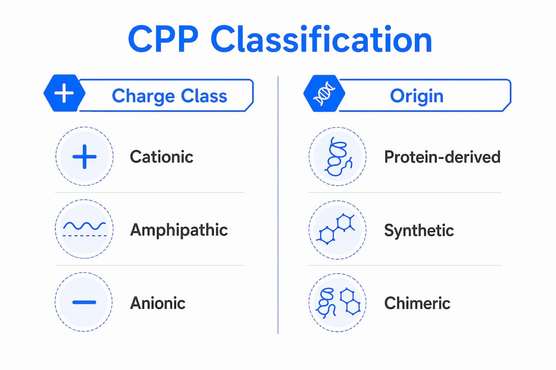 Infographic showing CPP classification categories