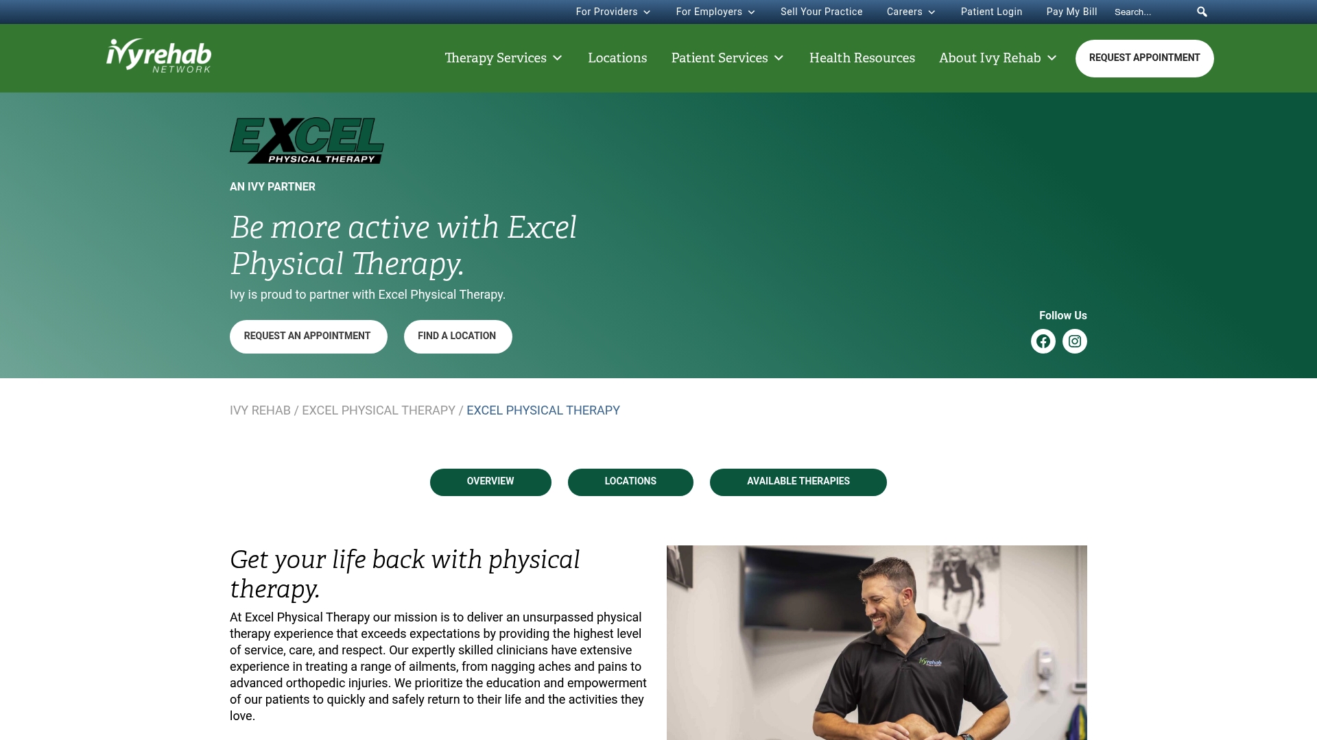 https://excelphysicaltherapy.com