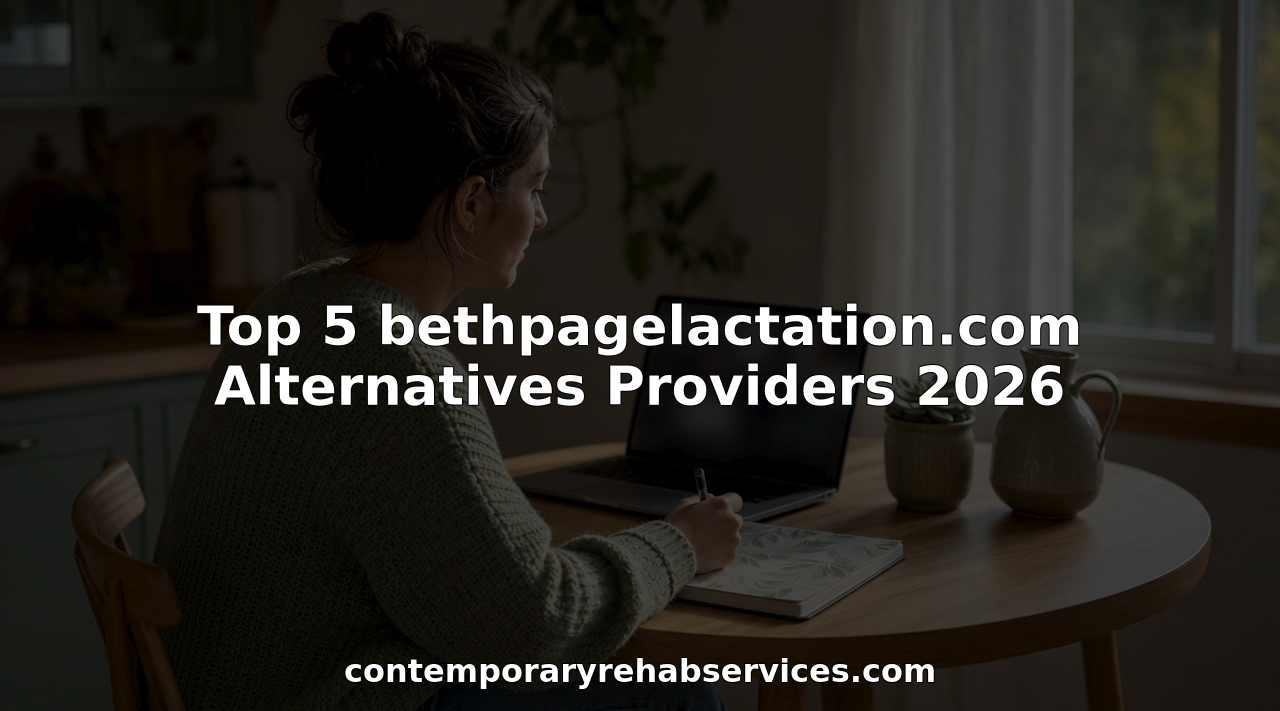 Lactation consultant hosting virtual session at home desk