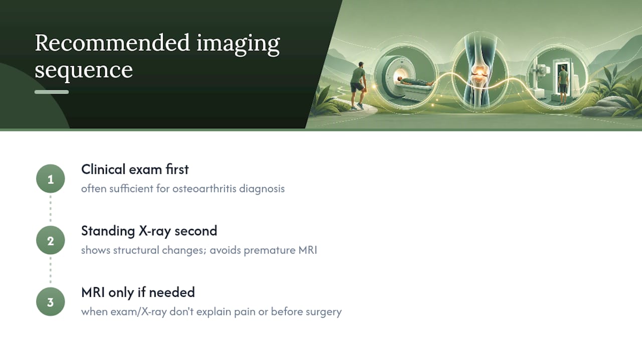 Why the Imaging-First Instinct Often Backfires — overview diagram