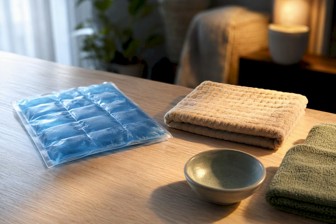 Cold pack and warm compress for home care