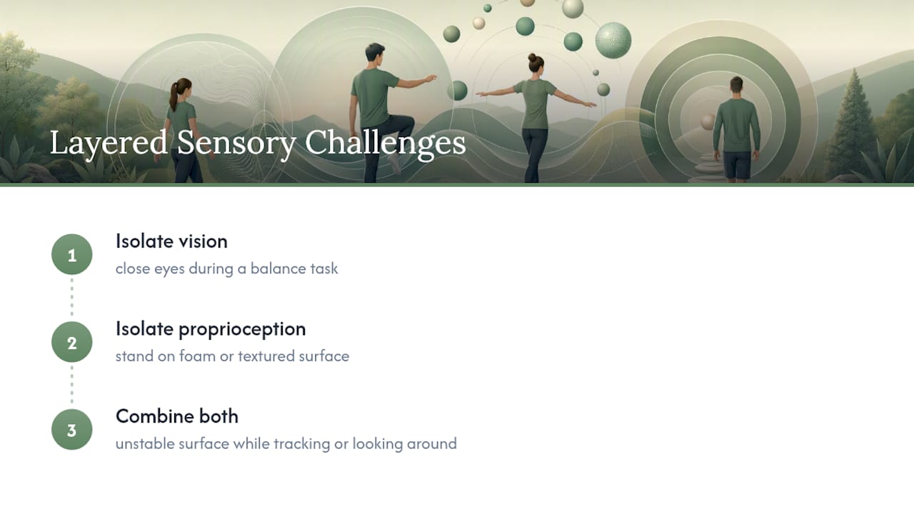 Bringing Vision and Body Awareness Into the Program — overview diagram