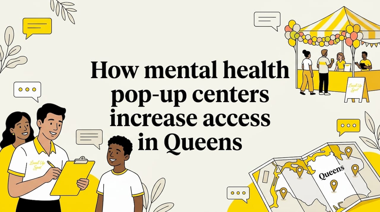 How mental health pop-up centers increase access in Queens