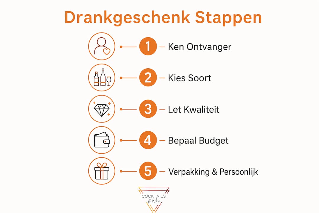 Overzicht: zo kies je het perfecte drankcadeau stap voor stap
