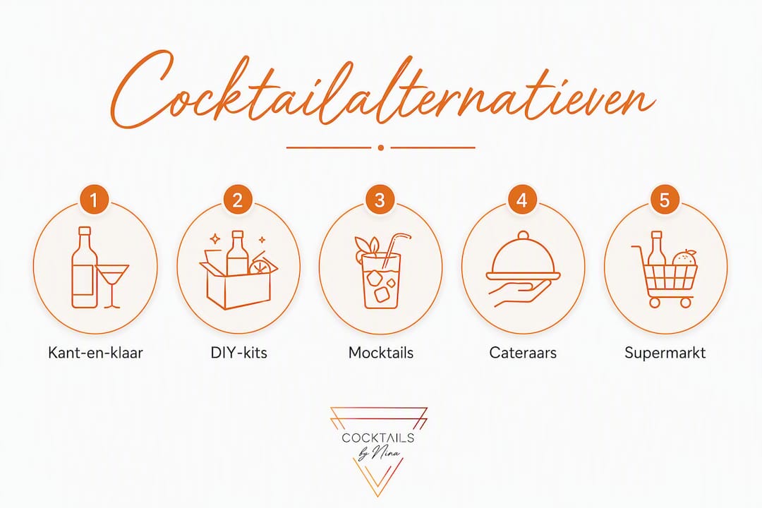 Overzicht van verschillende soorten cocktailvervangers en hun beoordeling
