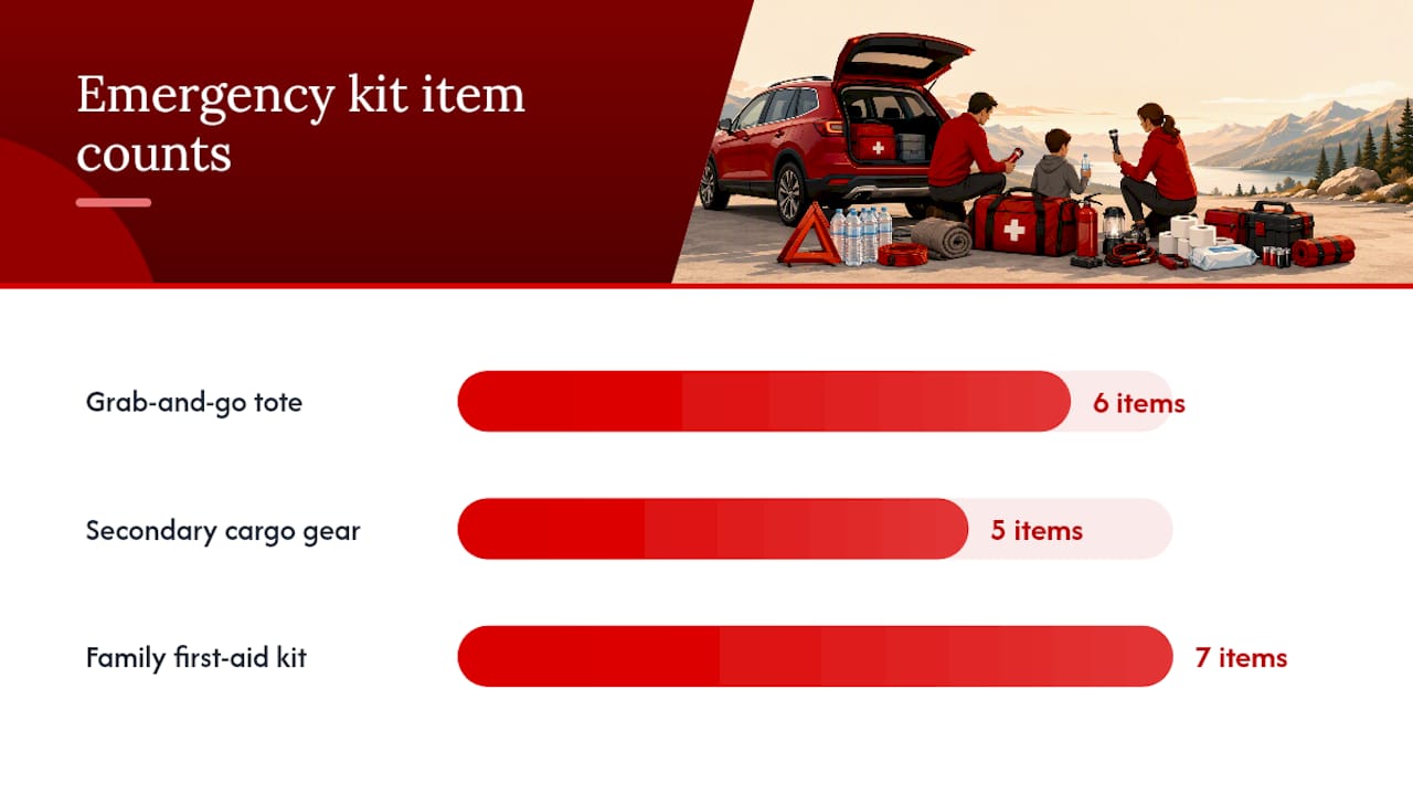What should your roadside emergency kit include? — overview diagram