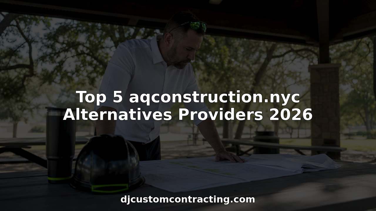 Project manager reviewing blueprints at construction office
