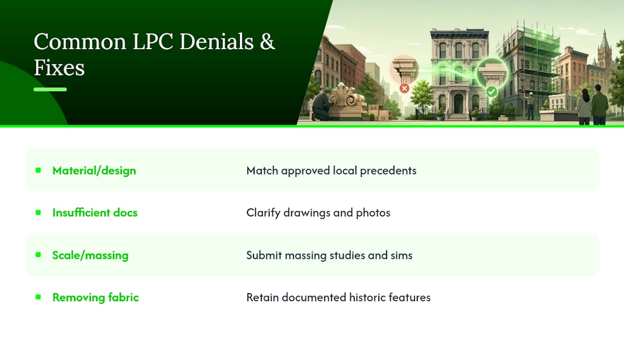 Four common LPC denial causes and preparation fixes