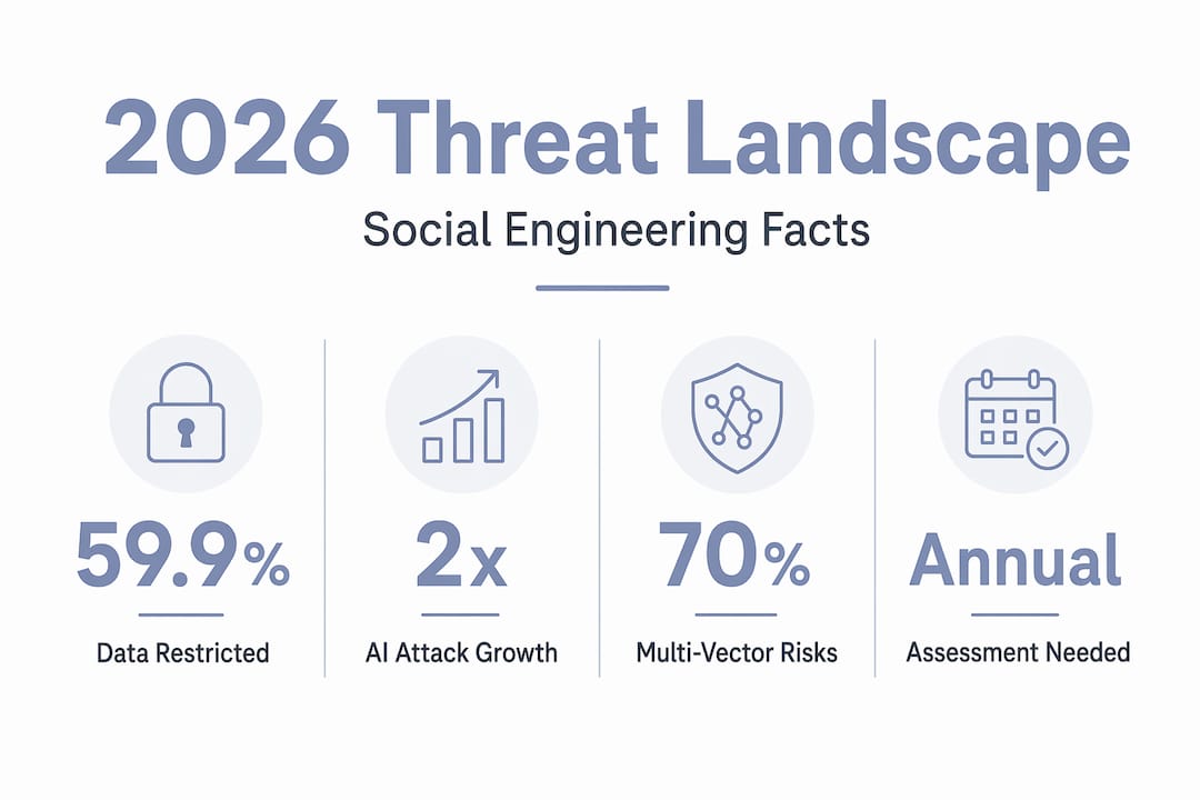 2026 social engineering statistics infographic