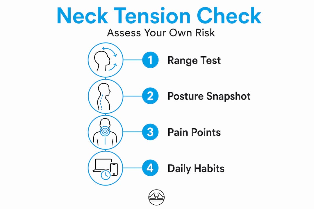 1779683137602 Infographic Showing Self Check Steps For Neck Tension Infographic showing self-check steps for neck tension
