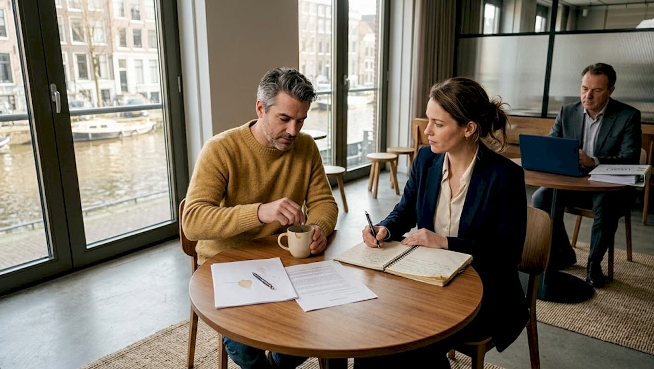 Deelnemers kiezen er zelf voor om aan mediation mee te doen.