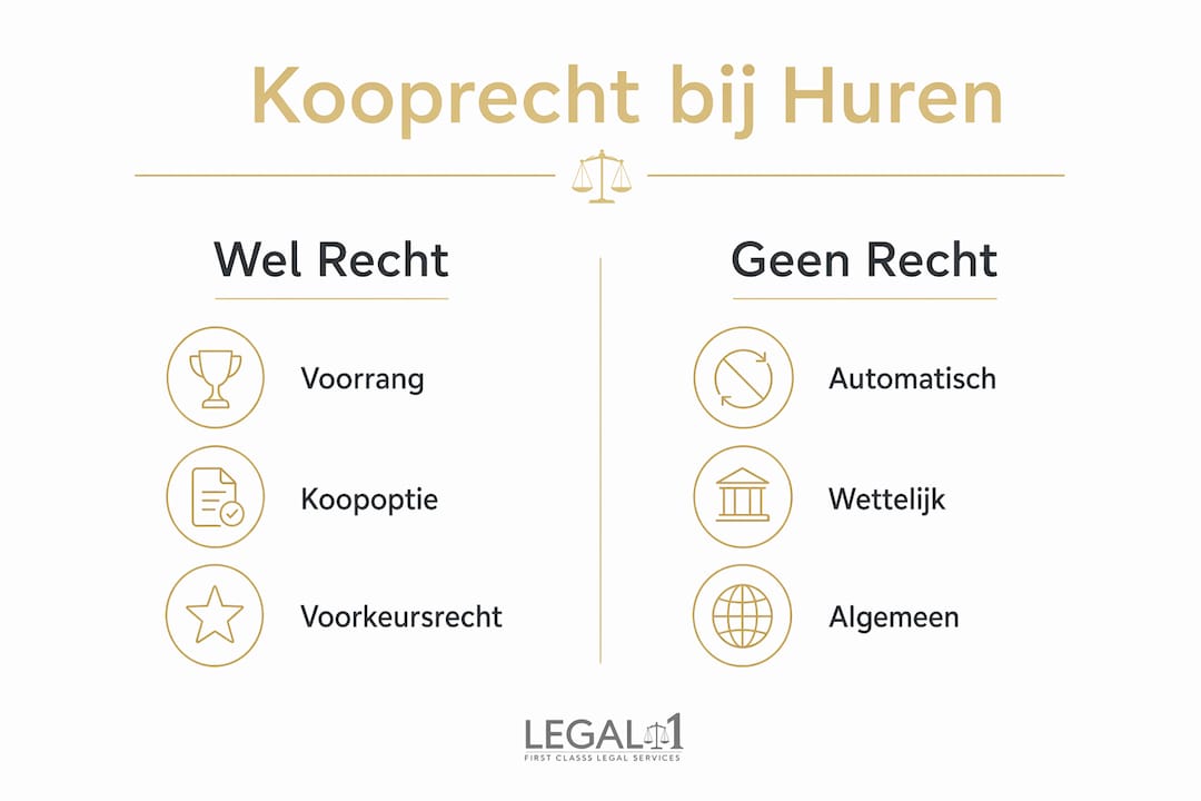 Infographic: alles wat je moet weten over kooprecht en voorkeurspositie bij sociale huurwoningen