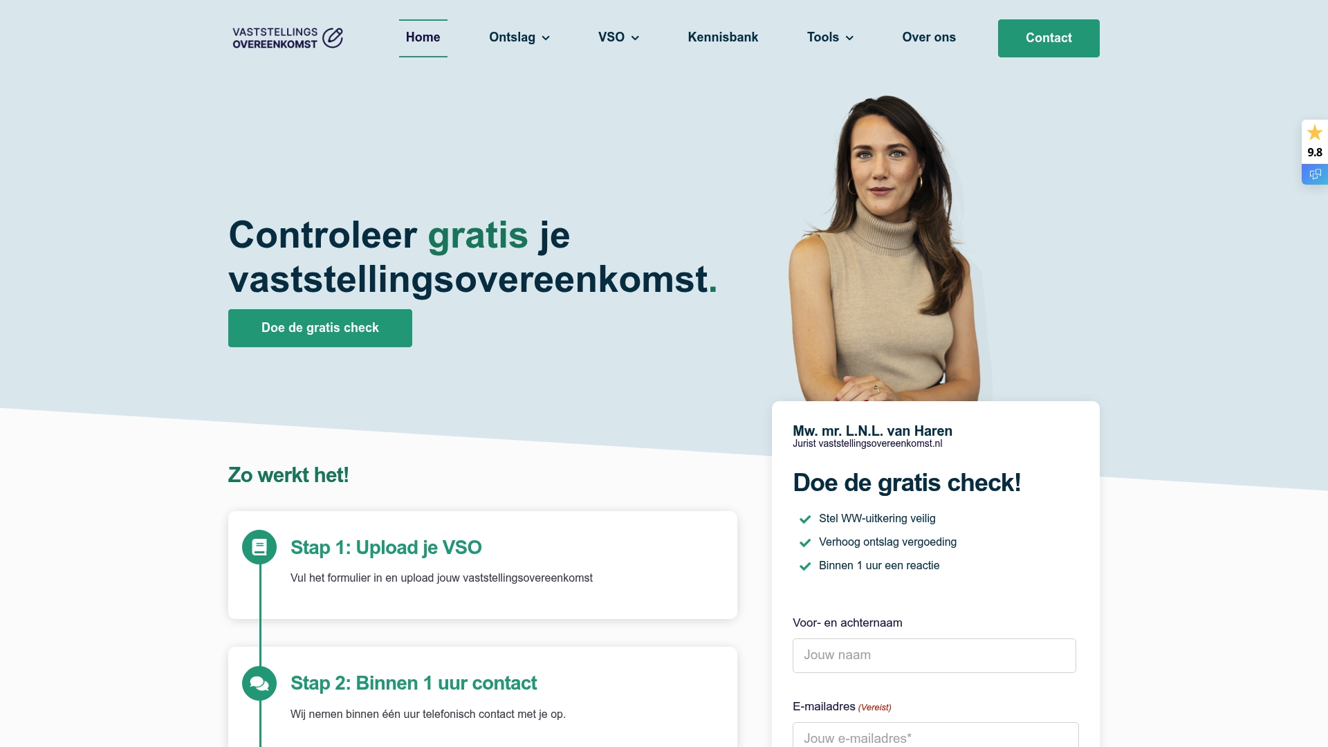 https://vaststellingsovereenkomst.nl