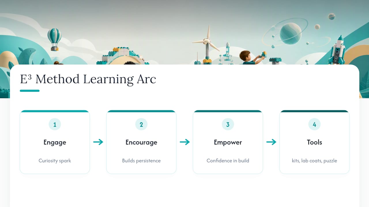 How Teamgeniussquad's E³ Method Extends These Challenges — overview diagram