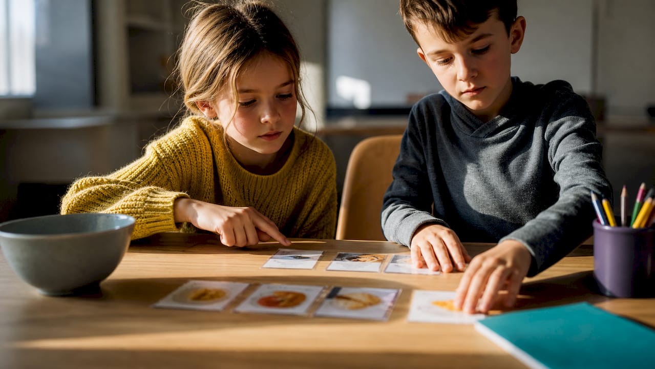 Children correcting a broken instruction sequence