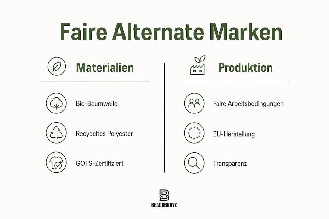Übersicht: Nachhaltige Modemarken im direkten Vergleich