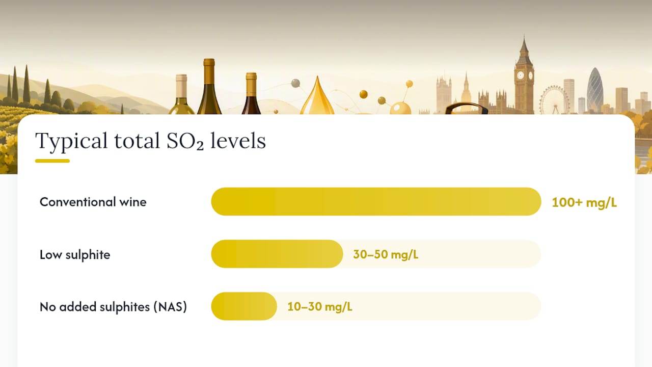 Is "sulphite-free" wine actually real? — overview diagram