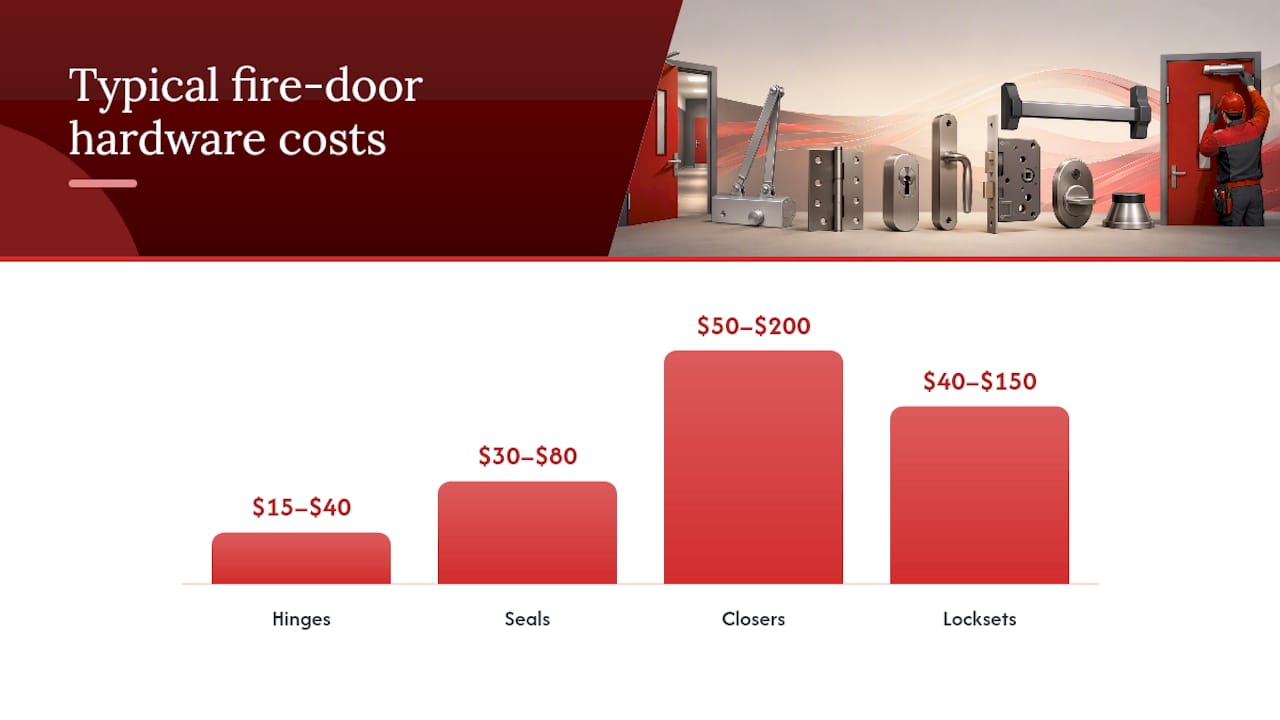 What Factors Affect Fire Door Installation Prices? — overview diagram