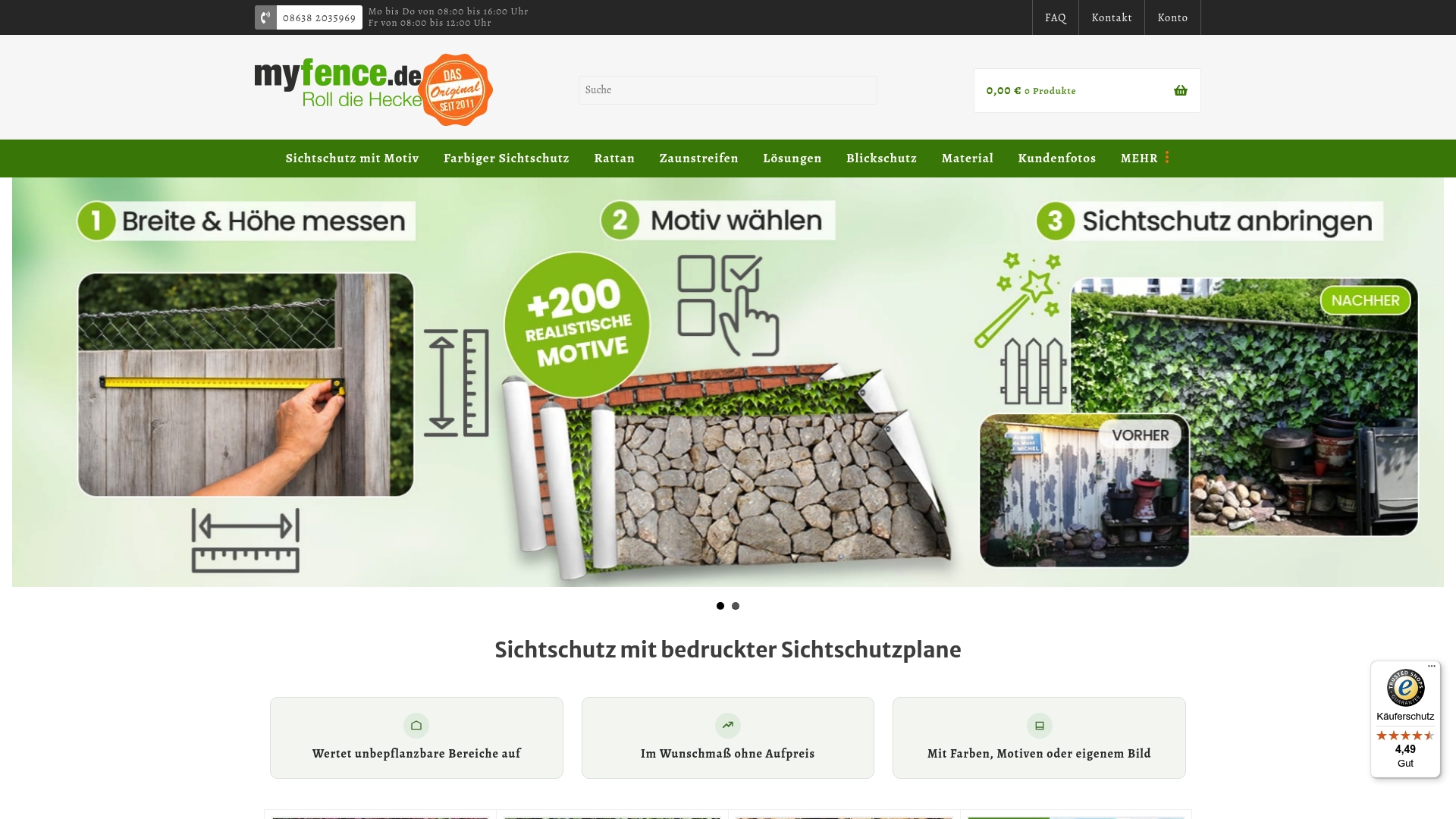 Top 5 Hofsaess-Sonnenschutz.de Alternativen 2026 4 Product Screenshot