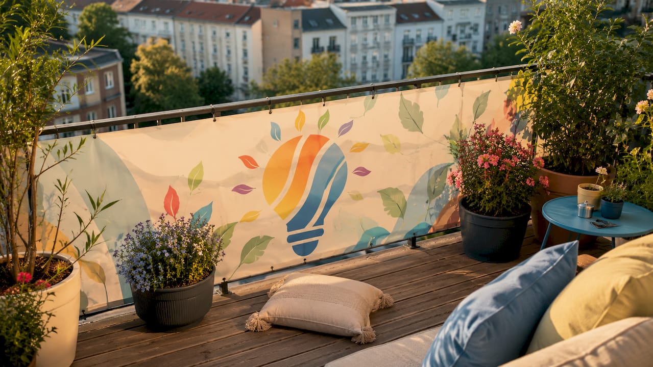 Was ist eine Motivgalerie Balkon? Ideen und Tipps 3 Balkon mit Galerie persönlicher Wunschmotive
