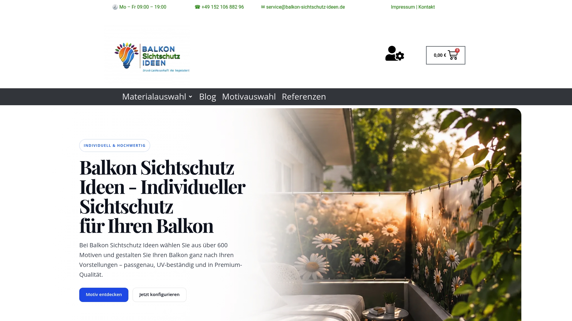 Top 4 hochwertige-vordach.de Alternativen 2026 3 https://balkon-sichtschutz-ideen.de