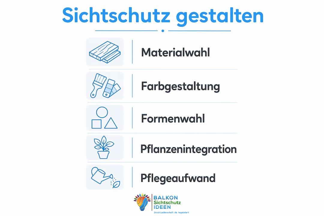 Ästhetik beim Sichtschutz erklärt: Tipps 2026 4 Schritt-für-Schritt-Anleitung: So gestalten Sie Ihren individuellen Sichtschutz
