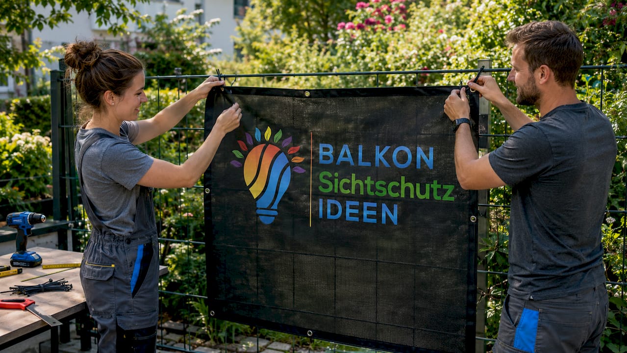 Outdoor Banner Beispiele: Materialien, Design und Montage 3 Montage von PVC- und Mesh-Bannern im Außenbereich durch Fachpersonal