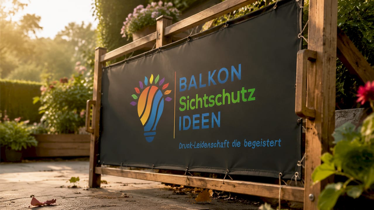 Outdoor-Textilbanner: Definition, Material und Einsatz 6 Detailansicht eines Outdoor-Banners, das am Rahmen befestigt ist