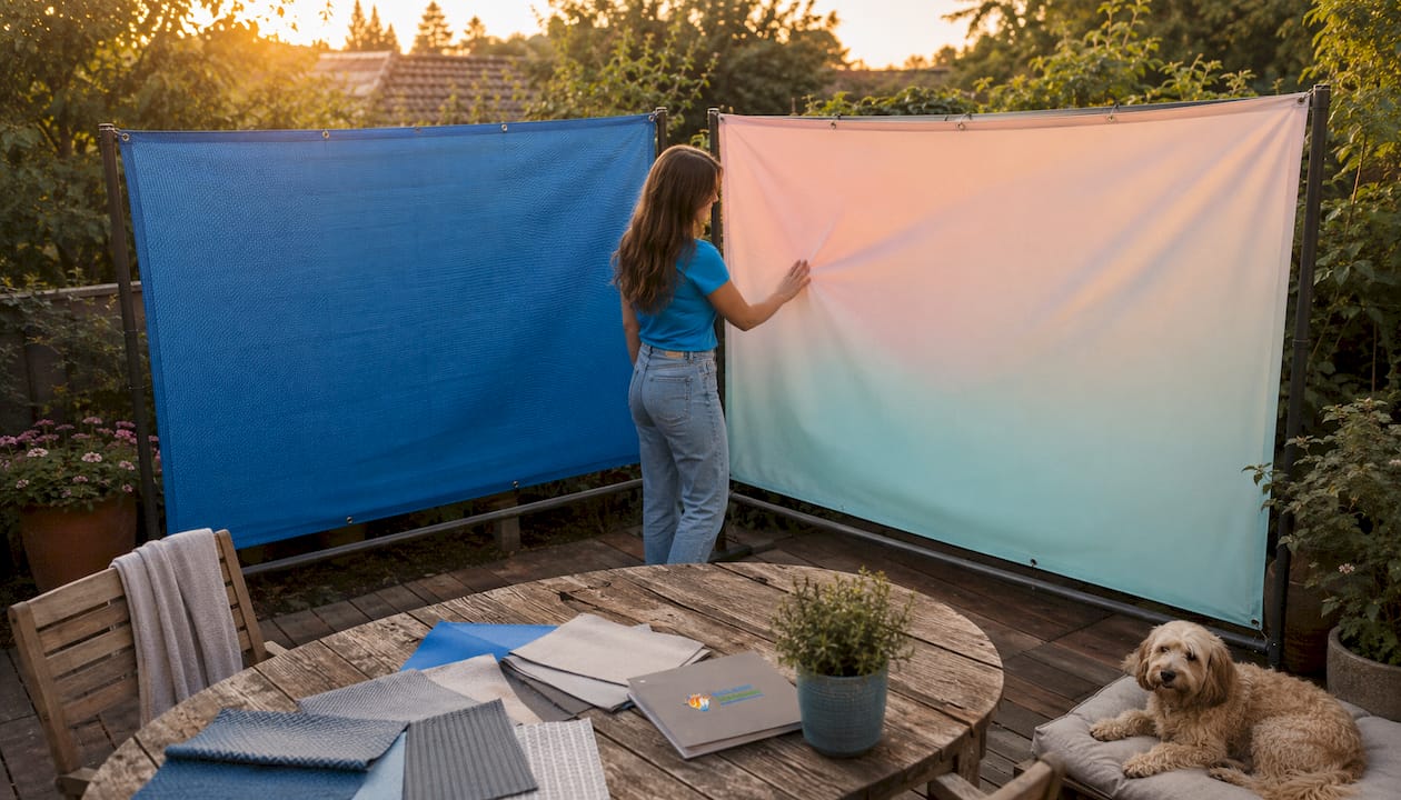 Das passende Sichtschutzmotiv finden: Ihr Ratgeber 6 PVC oder Textilgewebe: Welches Sichtschutzmaterial passt besser in meinen Garten?