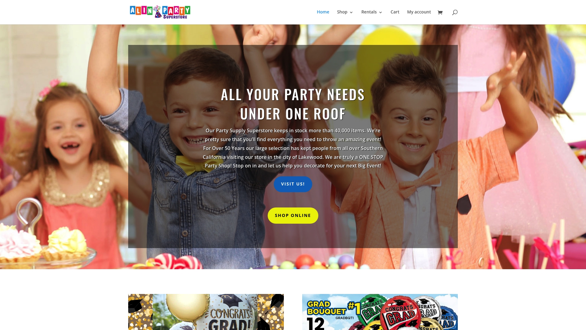 https://alinpartysupply.com