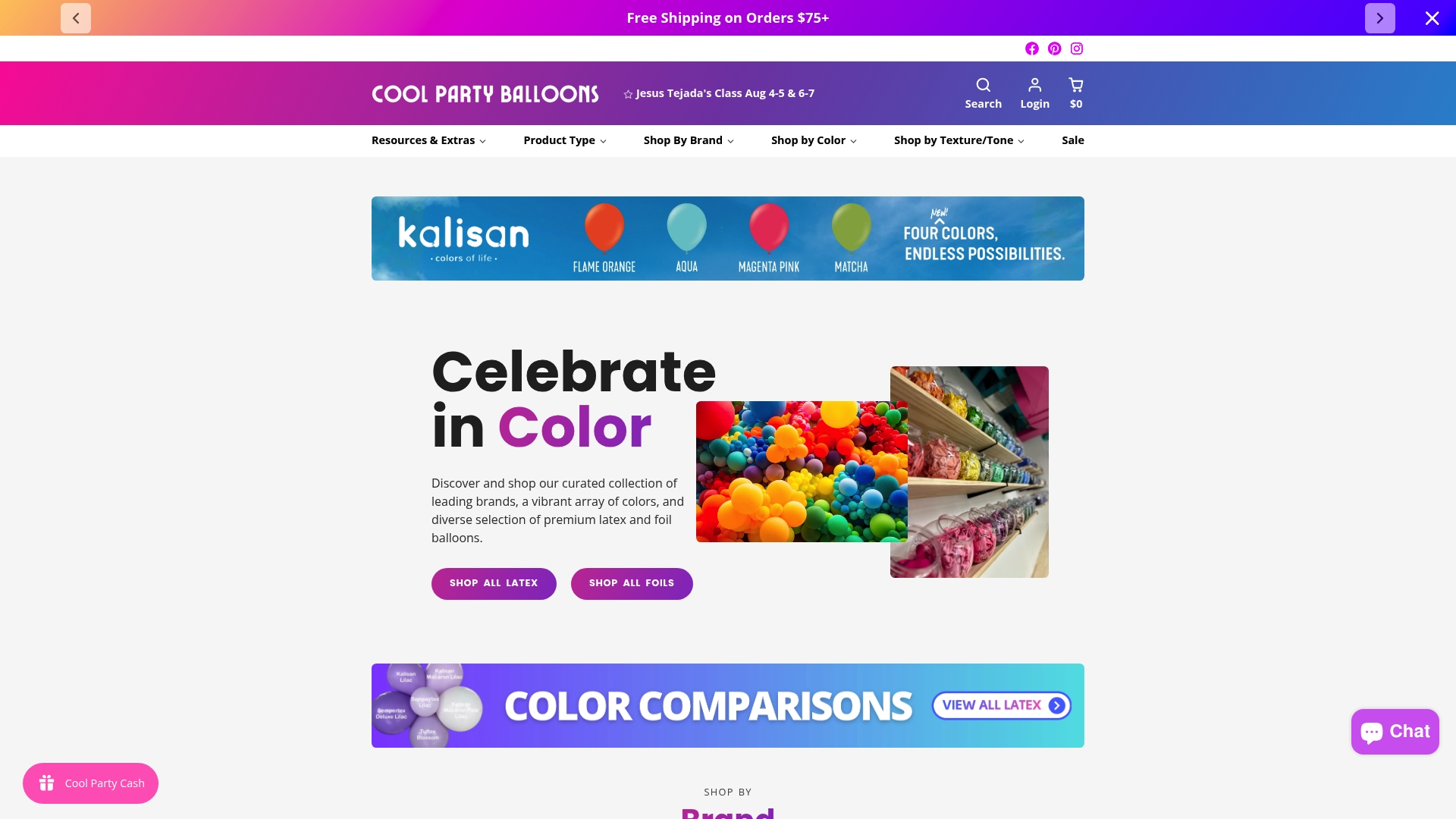 https://coolpartyballoons.com