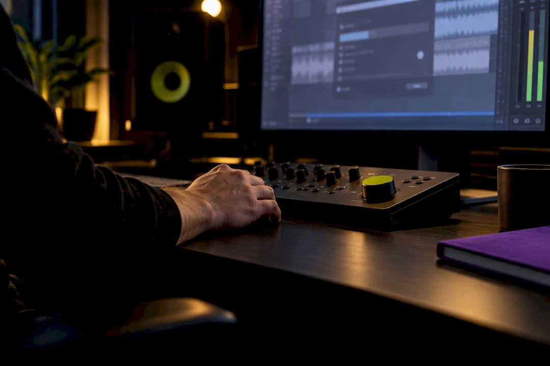 Engineer reviewing a DAW export workflow