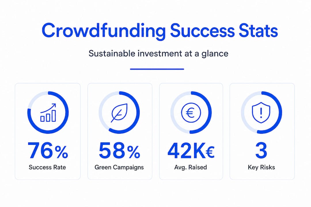 Infographic highlights key sustainable crowdfunding stats