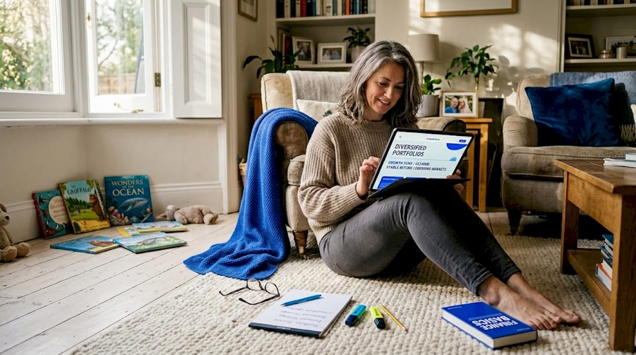 Woman diversifies investments at home