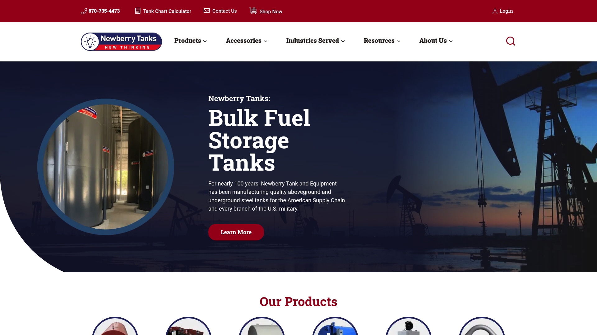 https://newberrytanks.com