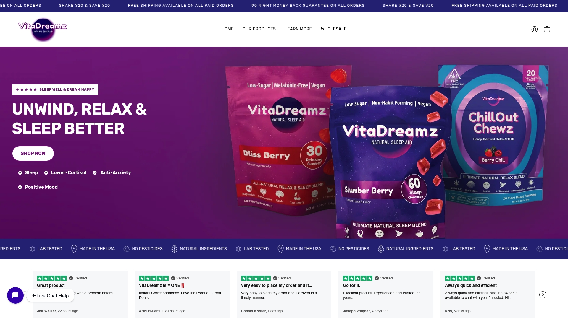 https://vitadreamz.com