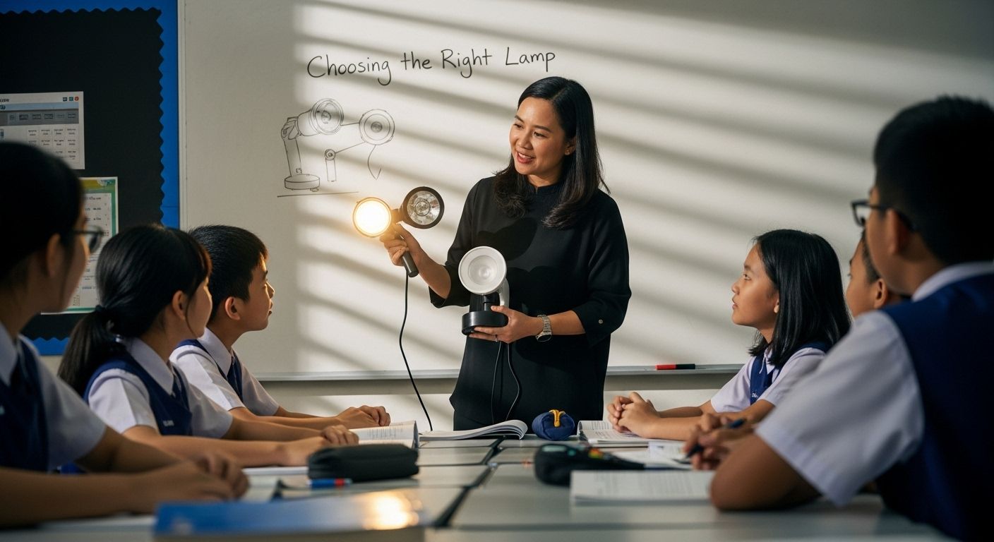 classroom lamp selection discussion