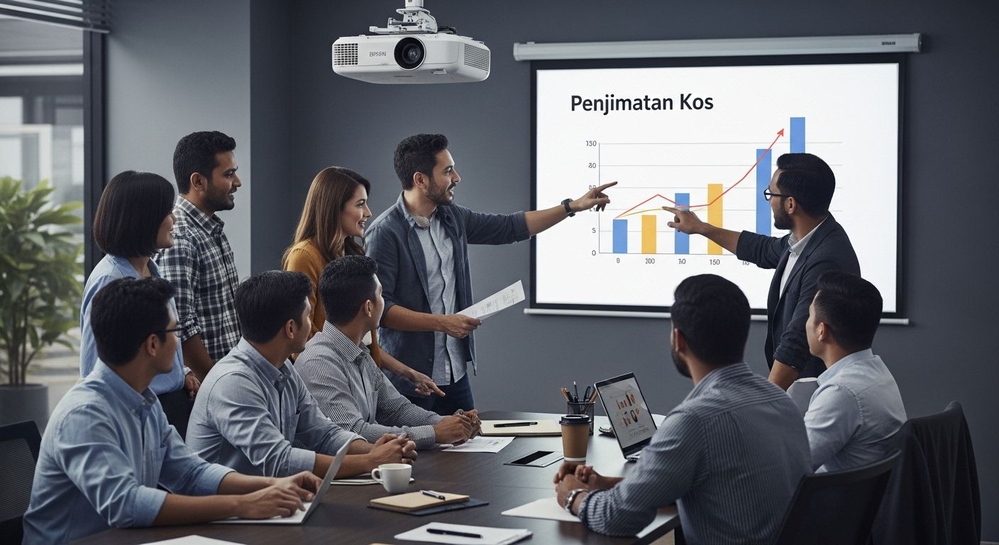 Penjimatan Kos projektor Epson