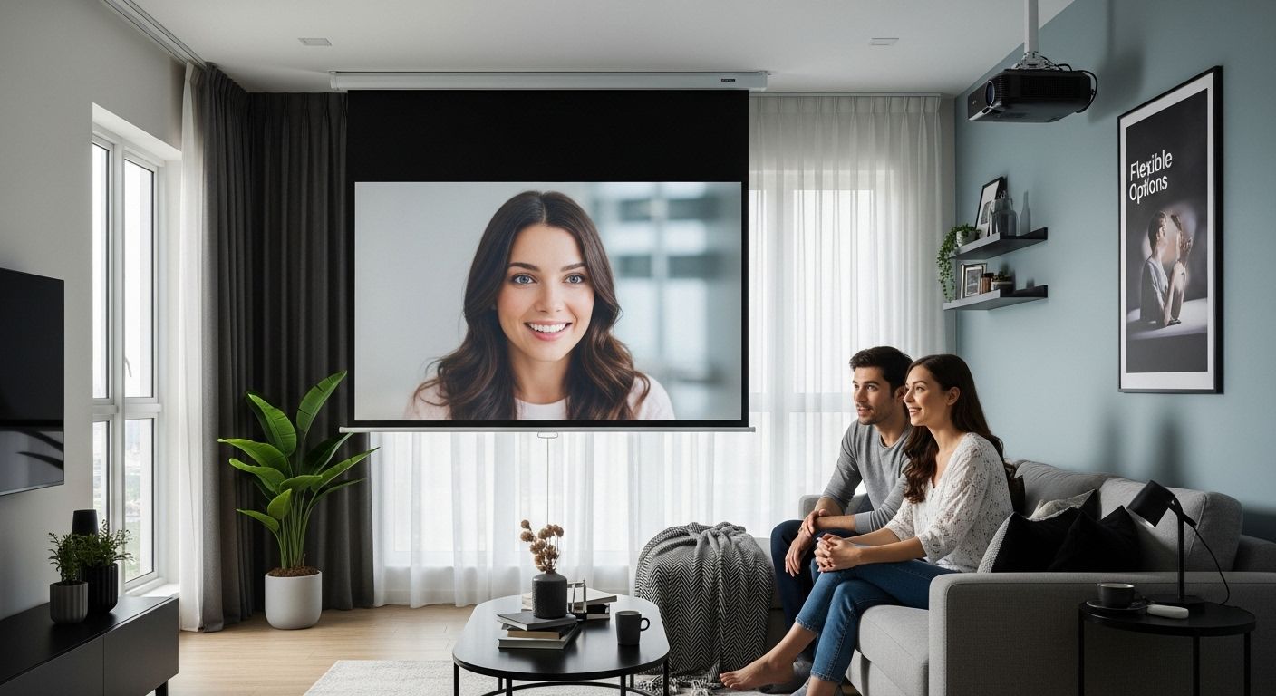 motorized home theater screen Malaysia