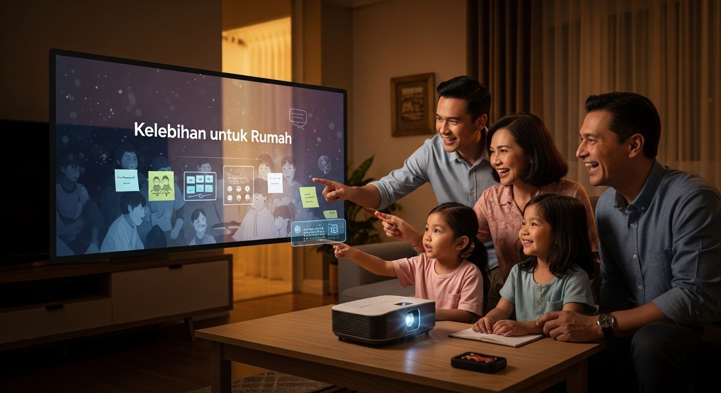 projektor interaktif rumah