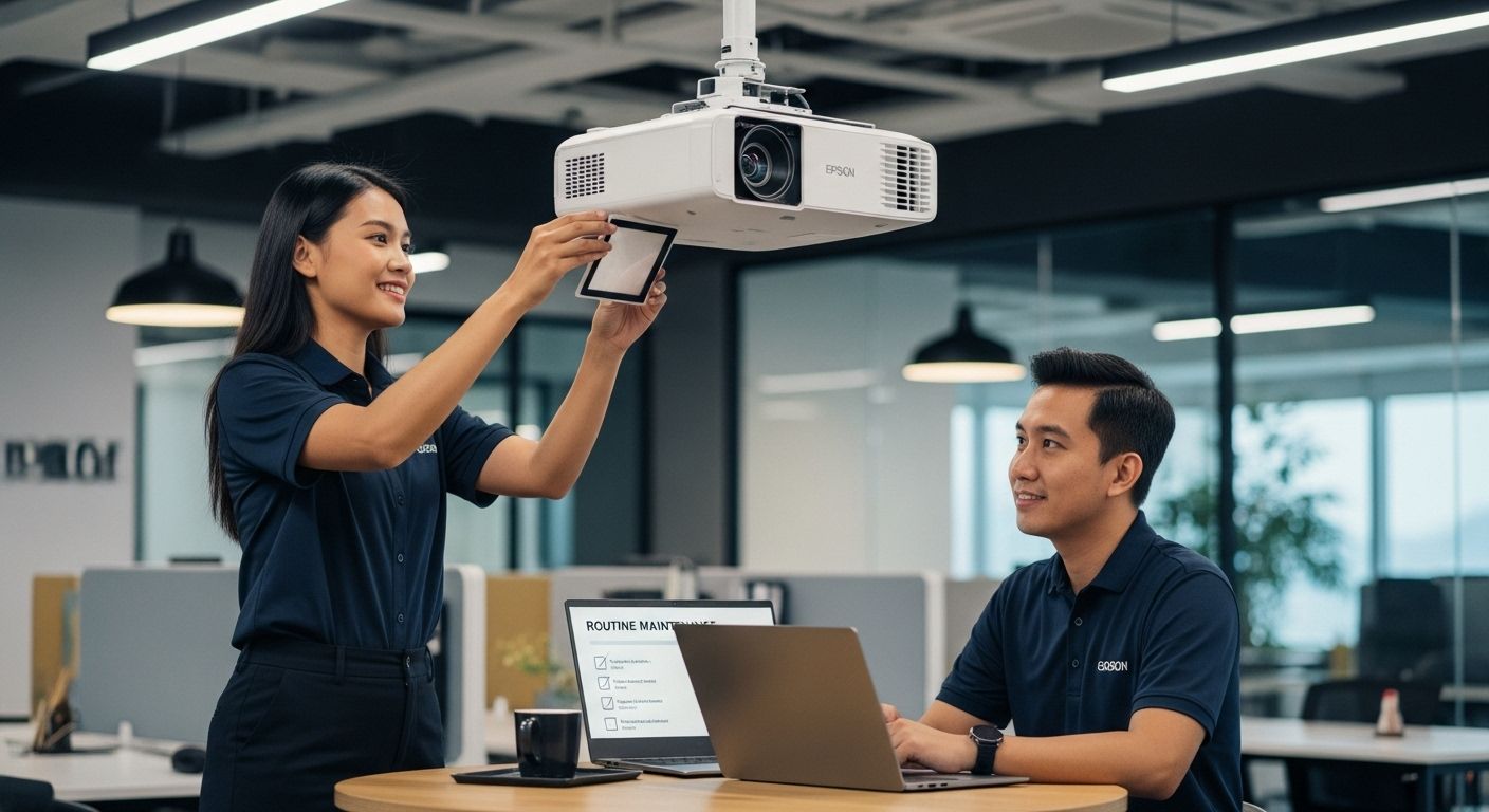 projector maintenance office