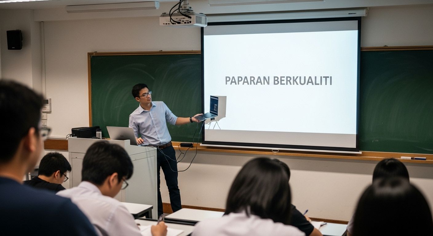 paparan berkualiti projektor