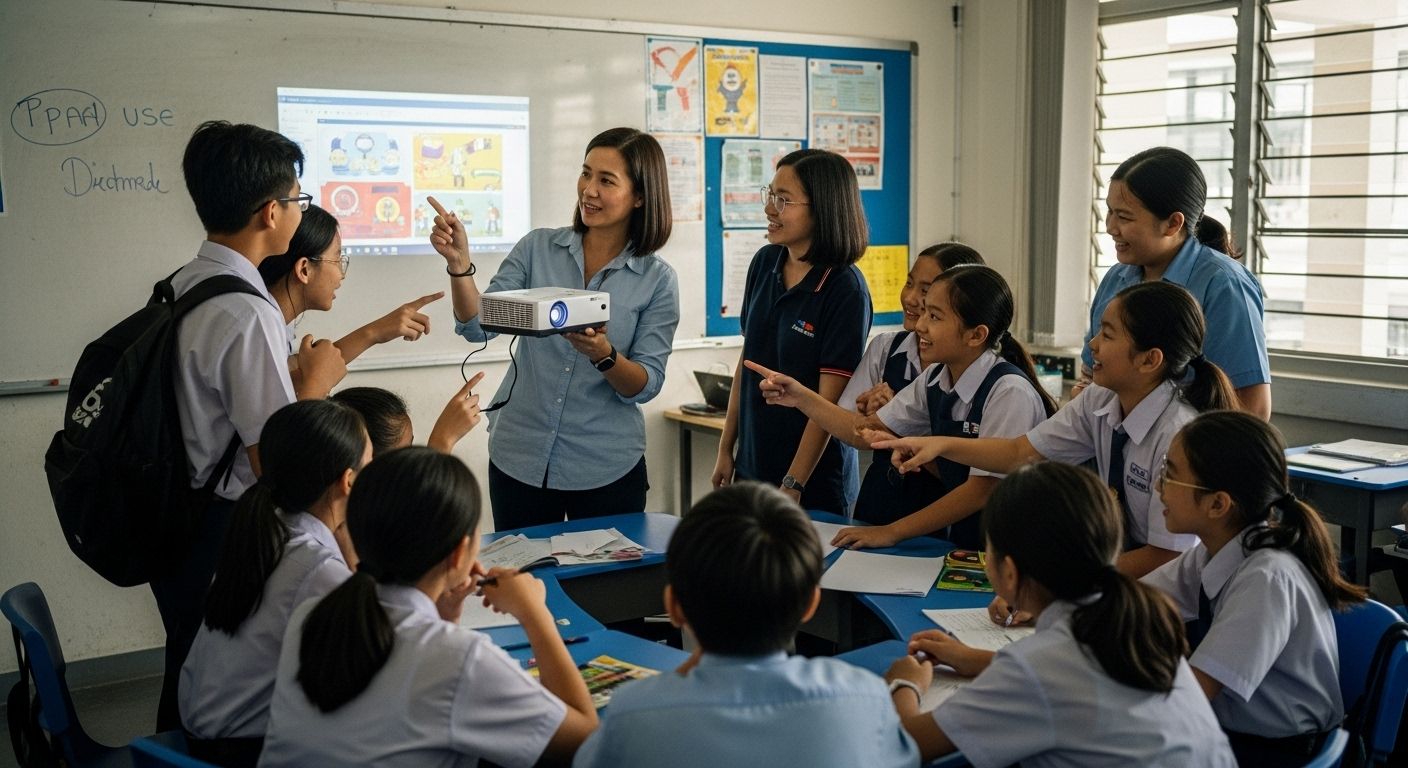 portable projector education Malaysia